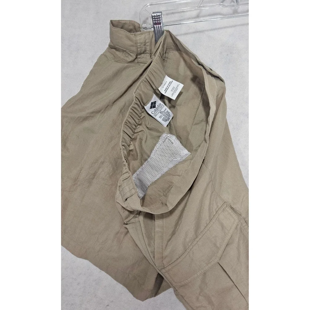 Columbia Fishing Shorts Mens XL 38 40 NEW Vtg PFG‎ Hiking Sun Protection Cargo